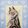 4legs Postcard - Cat #16 (American Shorthair)