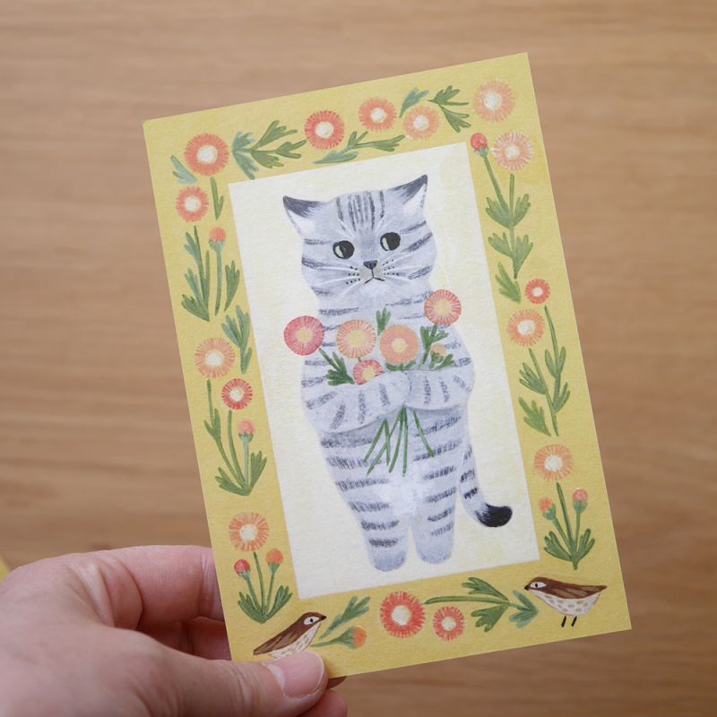 4legs Postcard - Cat #18 (Mackerel Tiger)
