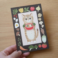 4legs Postcard - Cat #20 (Munchkin)