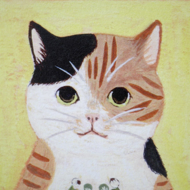 4legs Postcard - Cat #6 (Mikeneko)