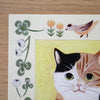 4legs Postcard - Cat #6 (Mikeneko)
