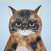 4legs Postcard - Cat #7 (Rusty-Spotted)