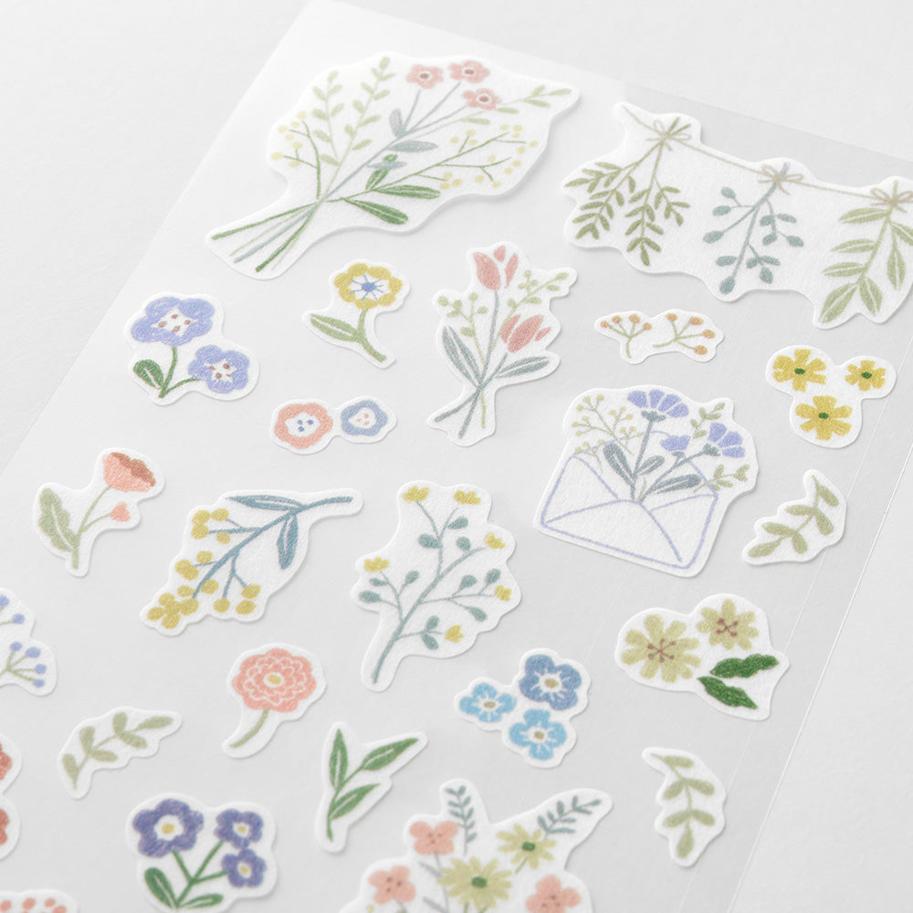 Midori 2-Sheet Sticker - Flower