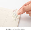 Midori 2-Sheet Sticker - Flower