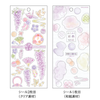 Kamio 2-sheet Sticker - Fukufuku Colour/ Wisteria