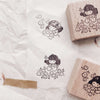 msbulat Rubber Stamp - Counting life's bouquets / “束"一"束"生活的美丽