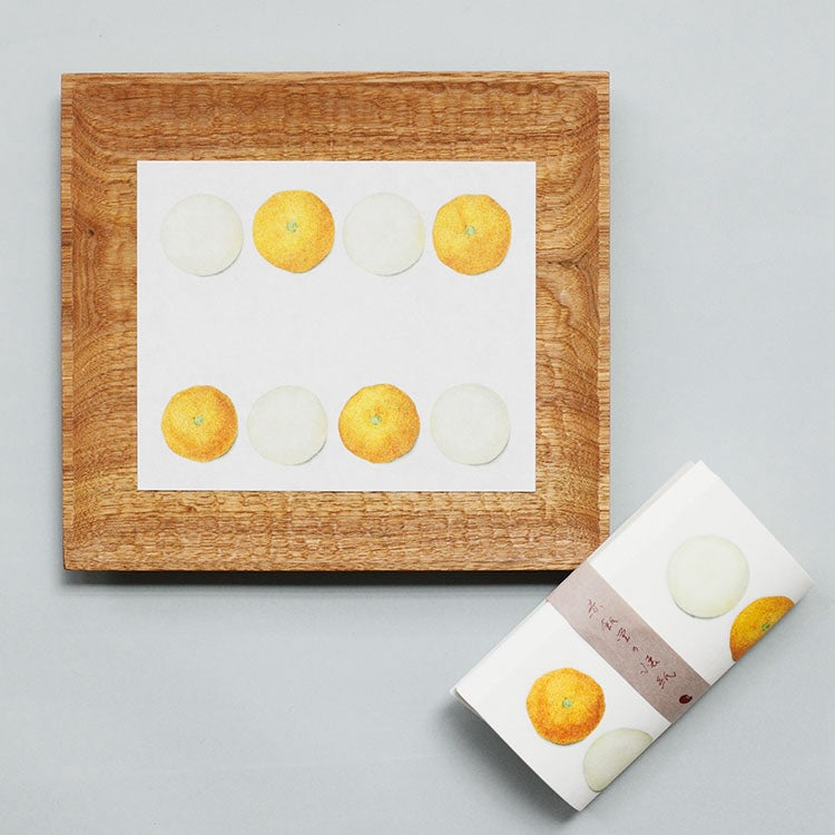Classiky x Sekihando Washi Paper - Mandarin Orange Mochi