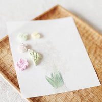 Classiky x Sekihando Washi Paper - White Hyacinth