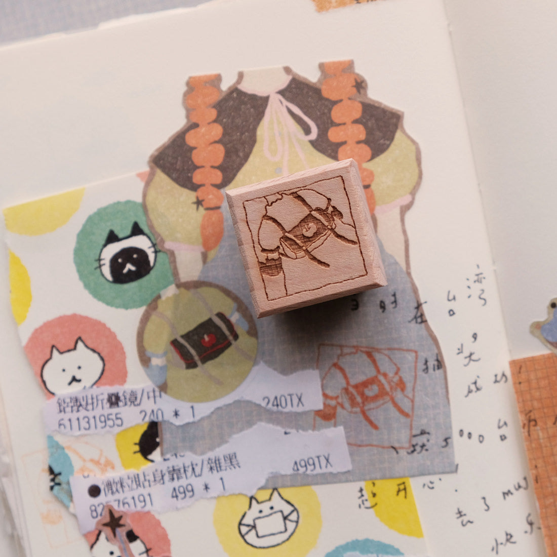 bighands Rubber Stamps - Wanderlust in Dressing