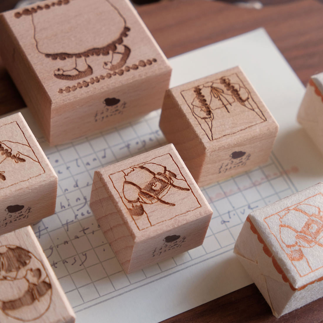 bighands Rubber Stamps - Wanderlust in Dressing