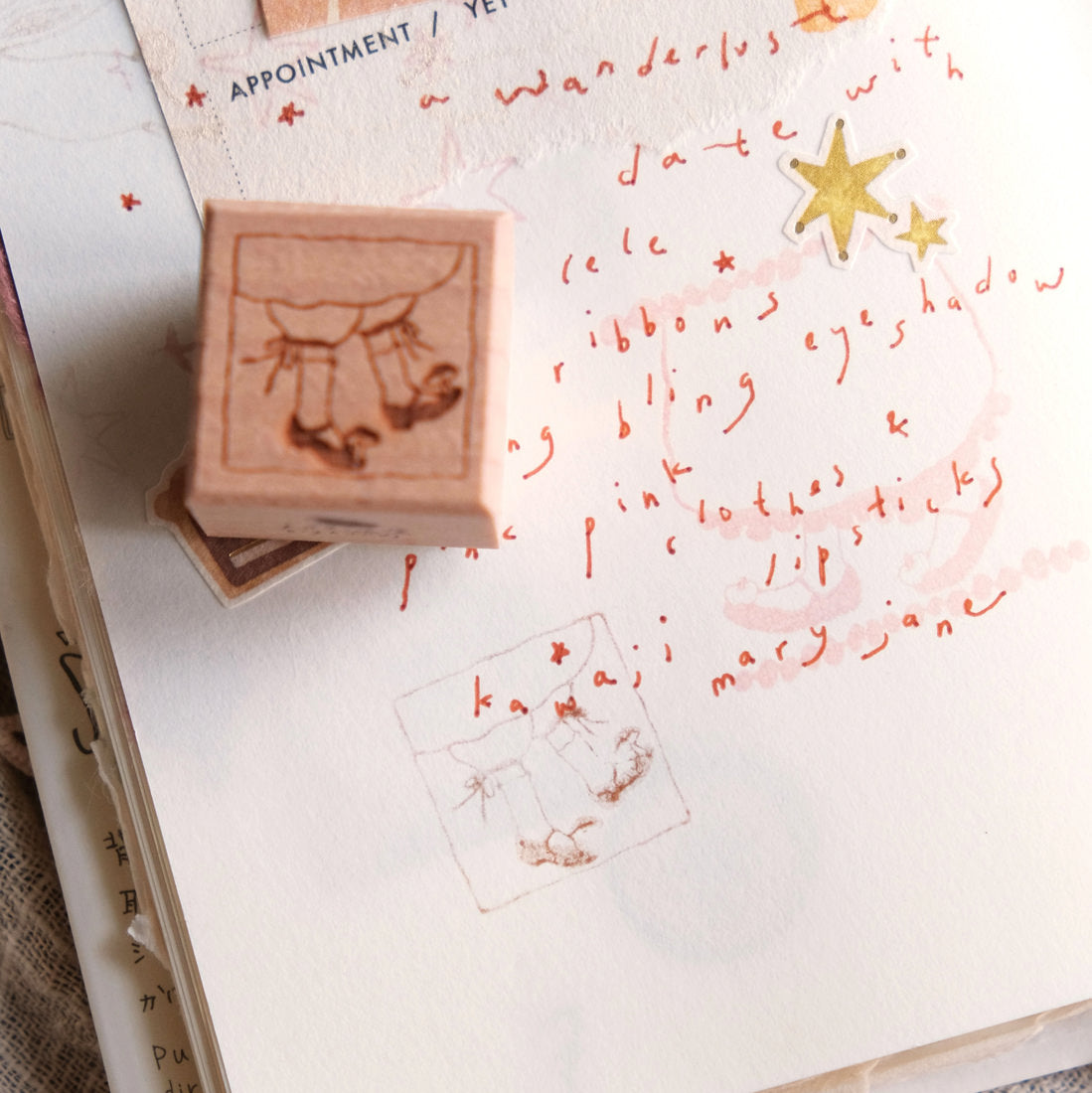 bighands Rubber Stamps - Wanderlust in Dressing