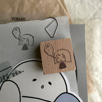 msbulat Rubber Stamp - Dead inside / 人麻了