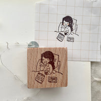msbulat Rubber Stamp - Fully spoilt / 宠坏了啦