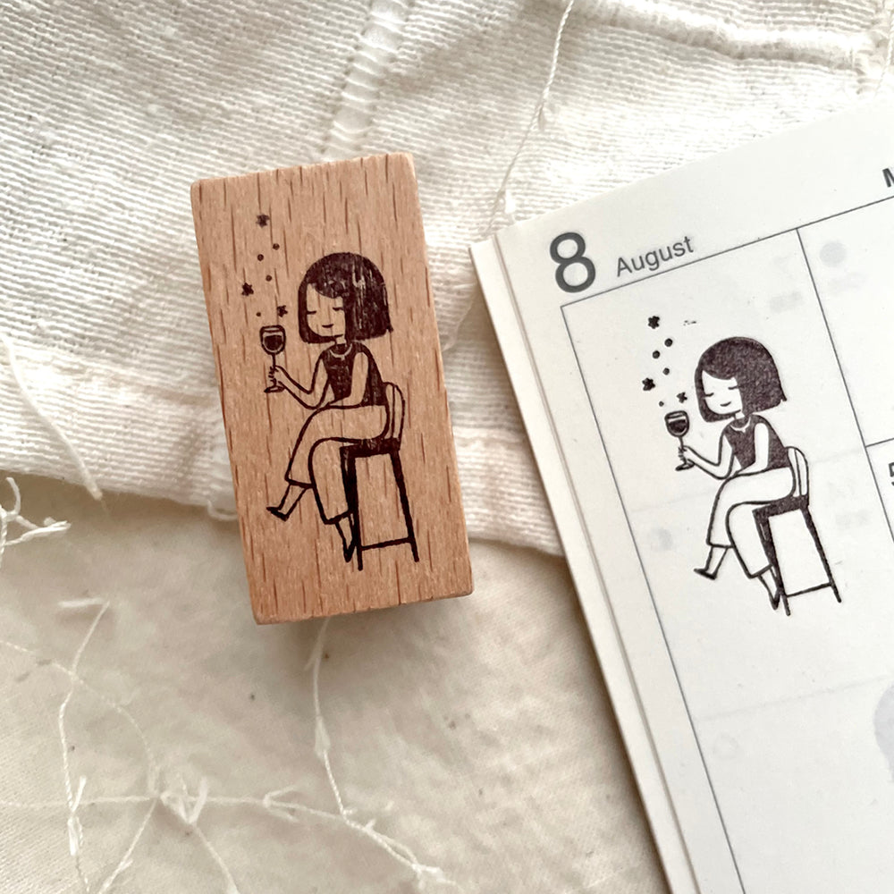 msbulat Rubber Stamp - Sparkle on / 继续闪耀