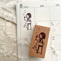 msbulat Rubber Stamp - Sparkle on / 继续闪耀