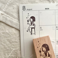 msbulat Rubber Stamp - Sparkle on / 继续闪耀