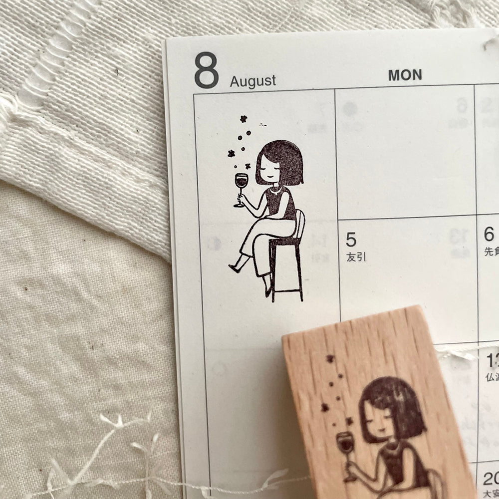 msbulat Rubber Stamp - Sparkle on / 继续闪耀