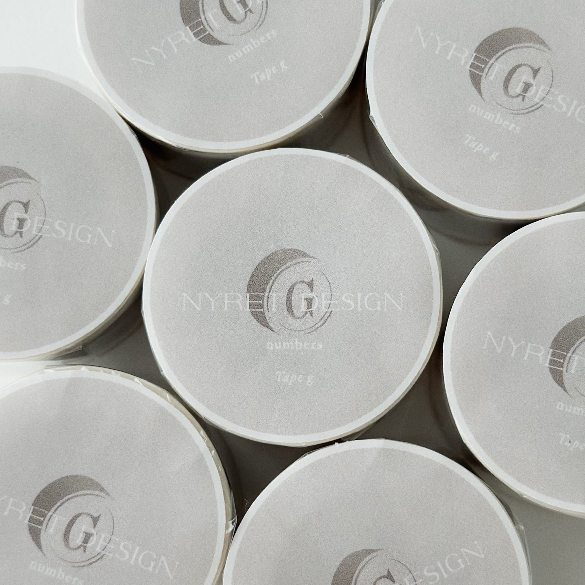 NYRET Washi Tape - G - Numbers