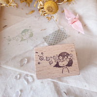 msbulat Rubber Stamp - I see flowers / 花花世界