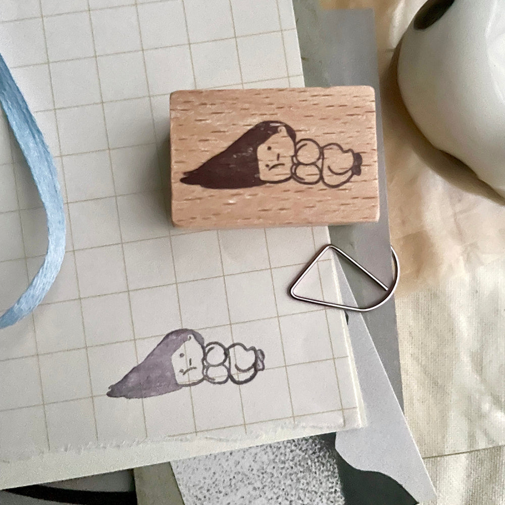 msbulat Rubber Stamp - Leave me be / 别理我