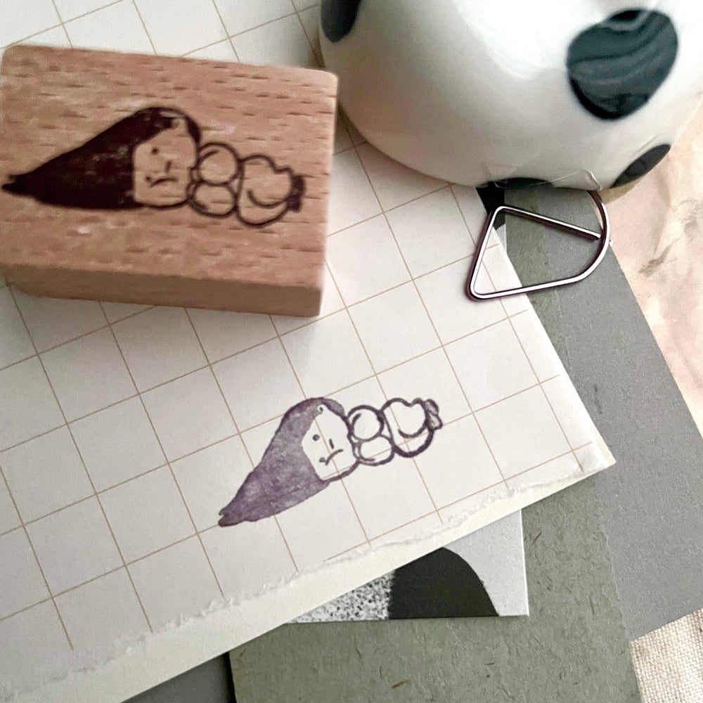 msbulat Rubber Stamp - Leave me be / 别理我