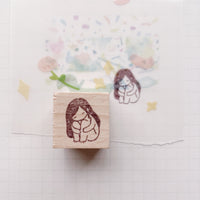 msbulat Rubber Stamp - Listen to your Heart / 用心听一听