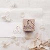 msbulat Rubber Stamp - Look for a garden of joy / 花时间寻"园"满