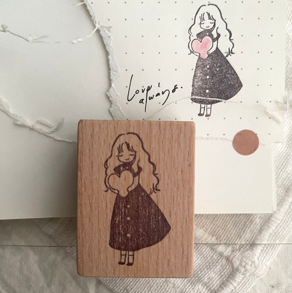 msbulat Rubber Stamp - Love, always / 爱常在