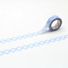 MT Deco Washi Tape - Thick Checkered Pastel Ultramarine