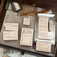 Phavourite Rubber Stamps - The Recorder Series