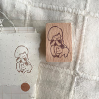 msbulat Rubber Stamp - Meow magic / 喵力全开