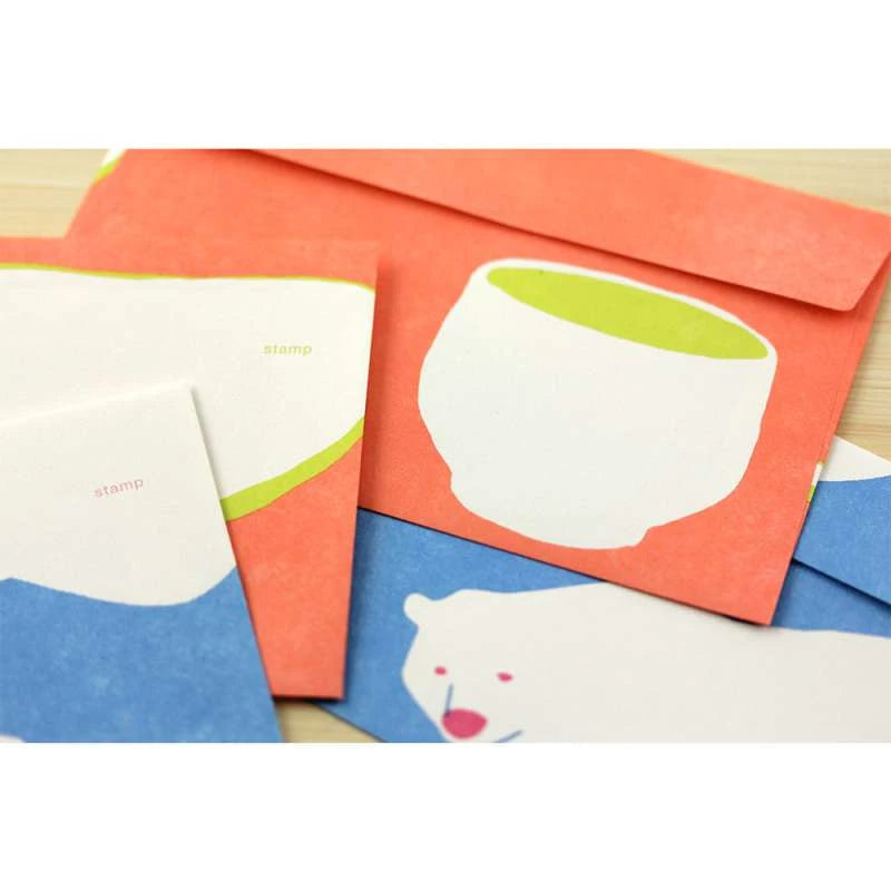 Midori Kimagure Bear Envelopes