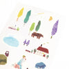 Miki Tamura Washi Sticker - Forest