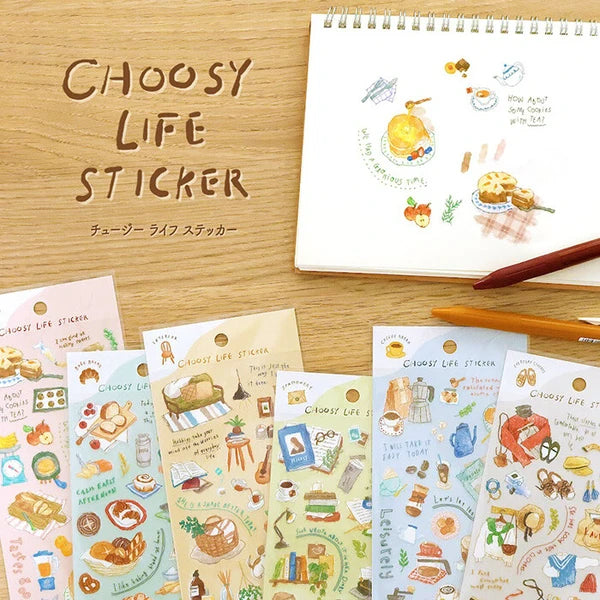 Mind Wave Sticker - Choosy Life/ Stationery