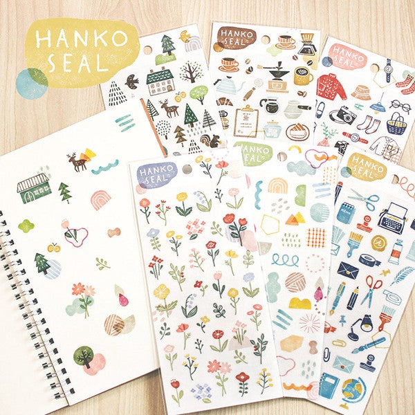 Mind Wave Hanko Sticker - Stationery