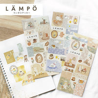 Mind Wave Lampo Sticker - Rabbit and Sunset