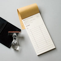 Classiky x Drop Around Receipt Book - English 02