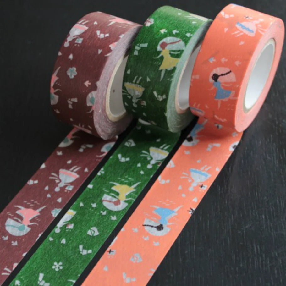 Classiky Washi Tape - Set of 3-Love Letter