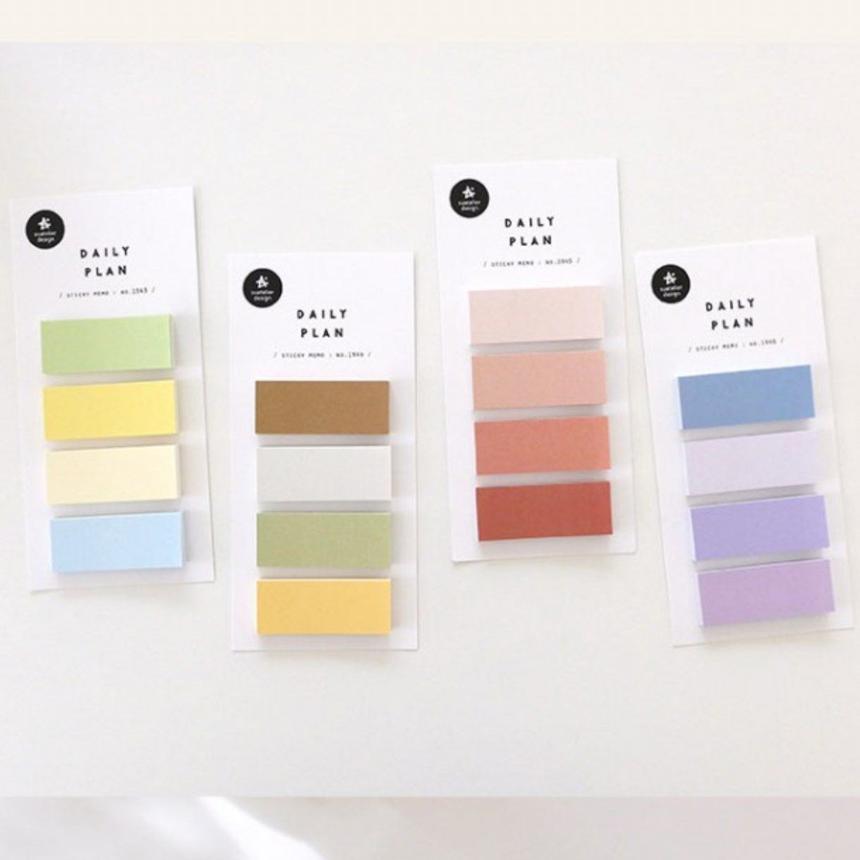 Suatelier Sticky Memo - Colours (4 options)