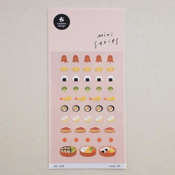 Suatelier Sticker - 120 Food.05 - Bento