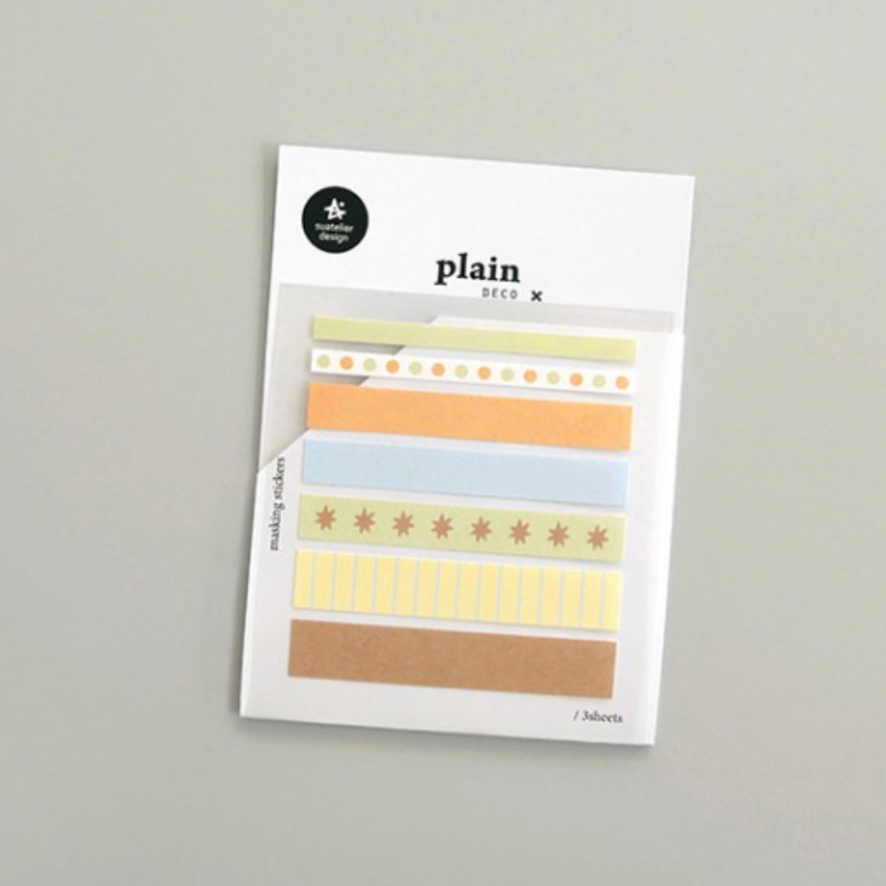 Suatelier Sticker - 1683, 1684 Plain.79, 80 [2 options]