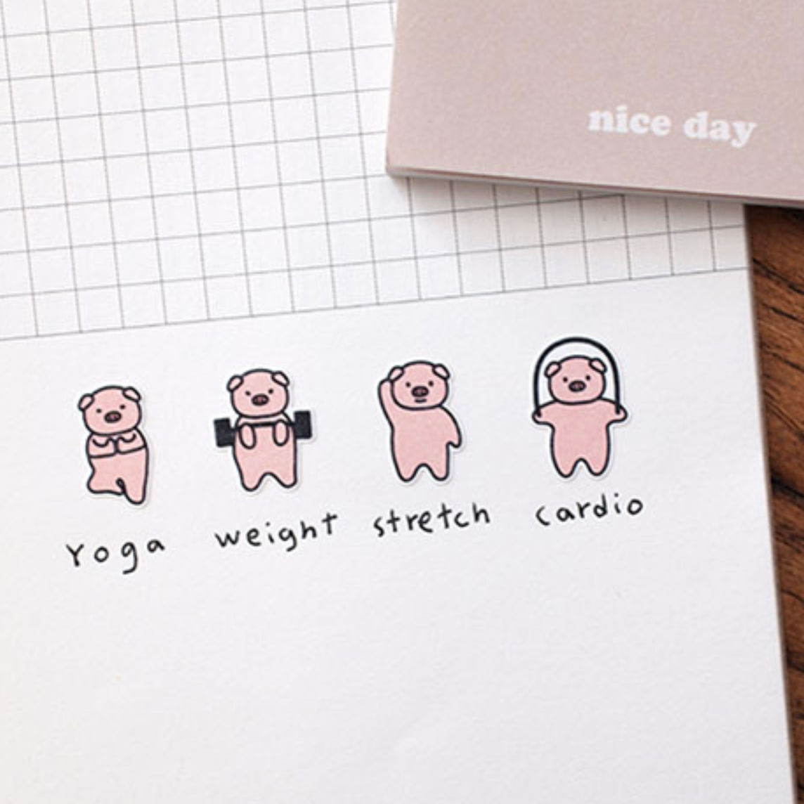 Suatelier Sticker - 111 Deco.06 - Pig
