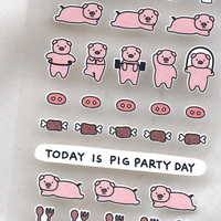 Suatelier Sticker - 111 Deco.06 - Pig