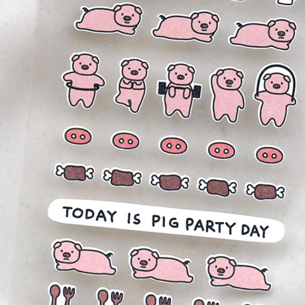 Suatelier Sticker - 111 Deco.06 - Pig