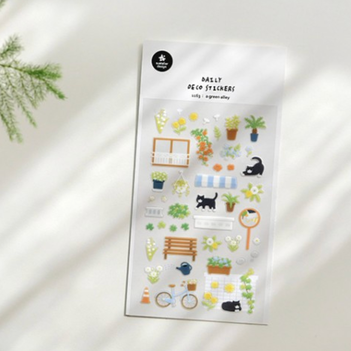 Suatelier Sticker - 1163 Green Alley