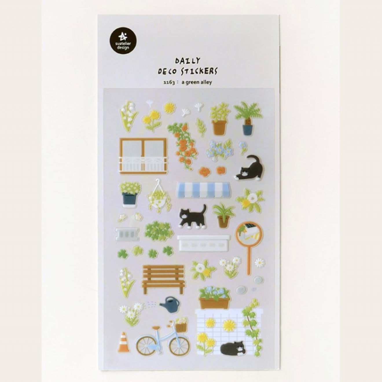 Suatelier Sticker - 1163 Green Alley