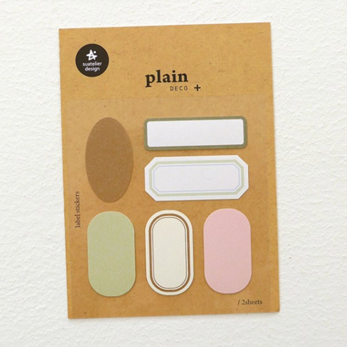 Suatelier Sticker - 1679, 1980 Plain.75, Plain.76