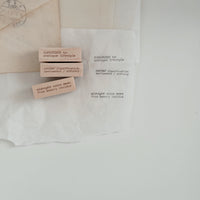 Phavourite Rubber Stamps - The Recorder Series