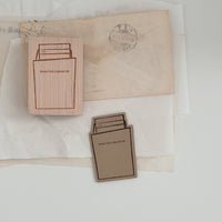Phavourite Rubber Stamps - The Recorder Series