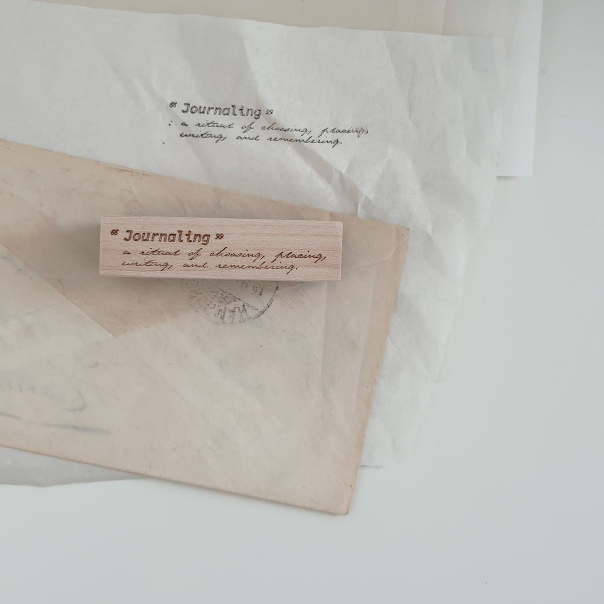 Phavourite Rubber Stamps - The Recorder Series